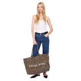 Leo Canvas Tote Leopard