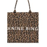 Leo Canvas Tote Leopard