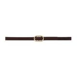 Small Signature Link Belt Brown/Gold