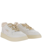 Medalist Low Shearling White