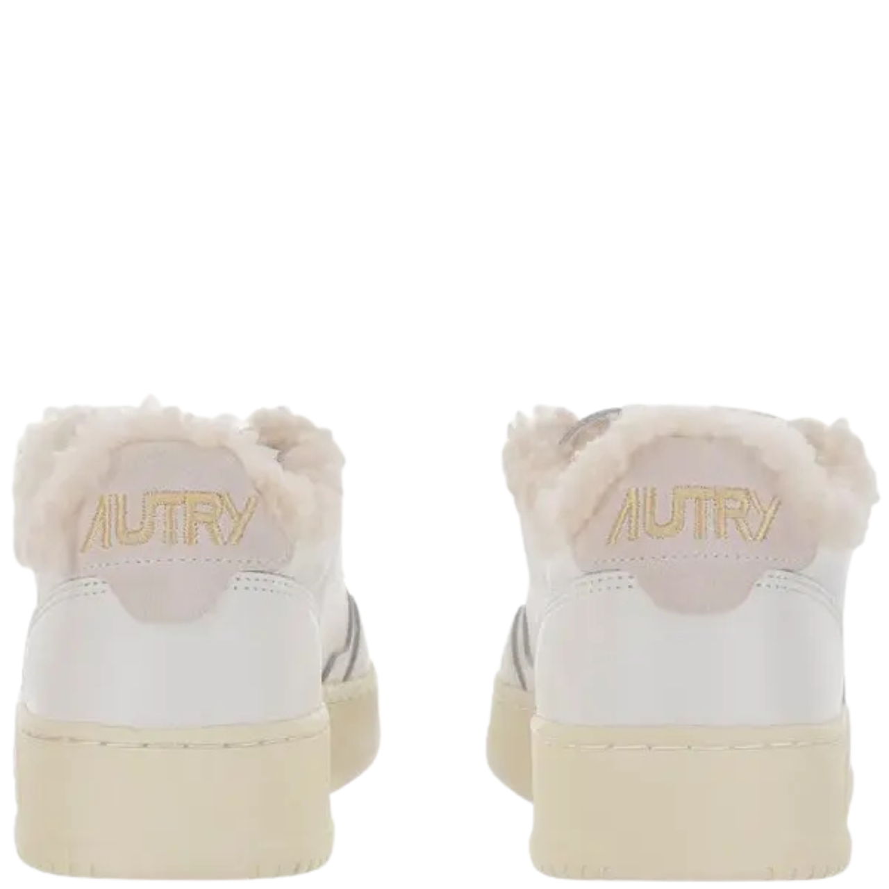 Medalist Low Shearling White