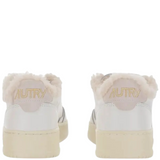 Medalist Low Shearling White