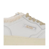 Medalist Low Shearling White