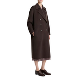 Double Breasted Coat Espresso