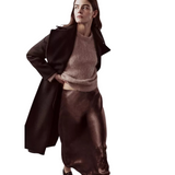 Double Breasted Coat Espresso