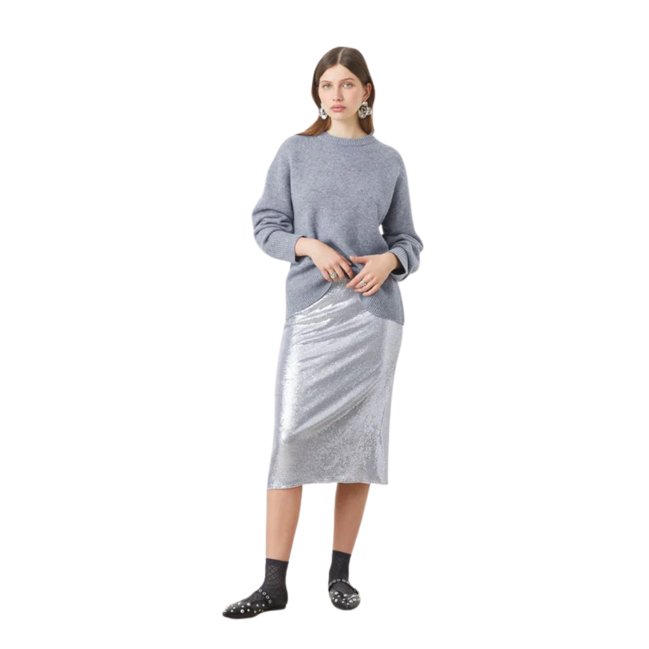 Persan Knit Gris Chine