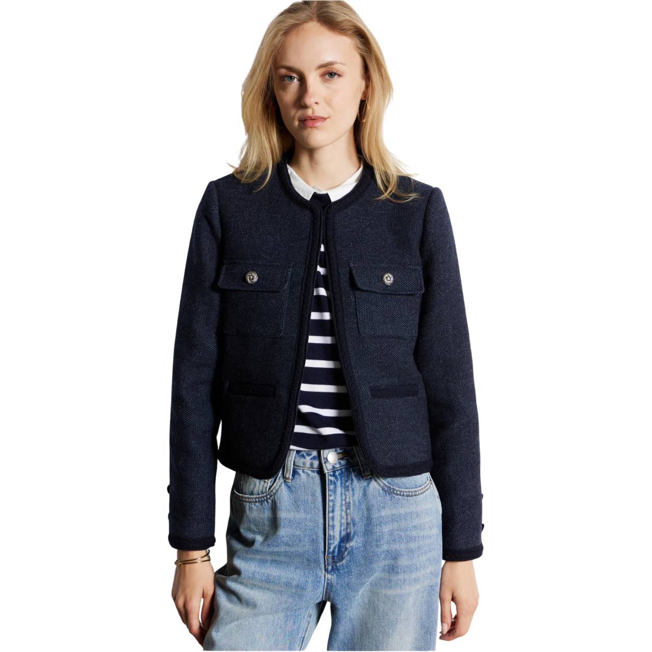 Denzel Jacket Bleu Buit