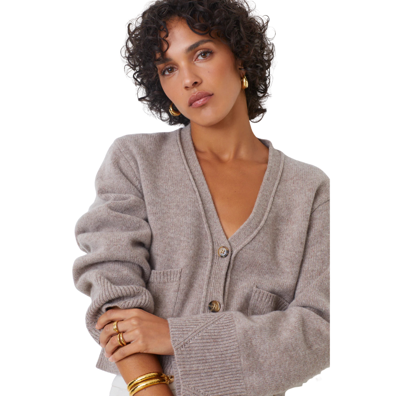 Galiega Cardi Taupe