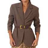 Dwen Blazer Taupe