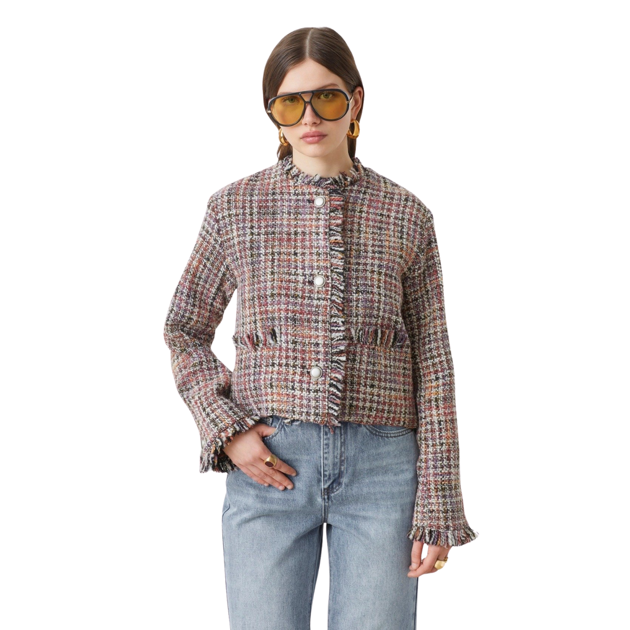 Daisy Jacket Rouge