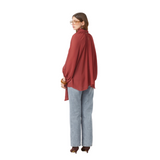 Lincoln Blouse Terracotta