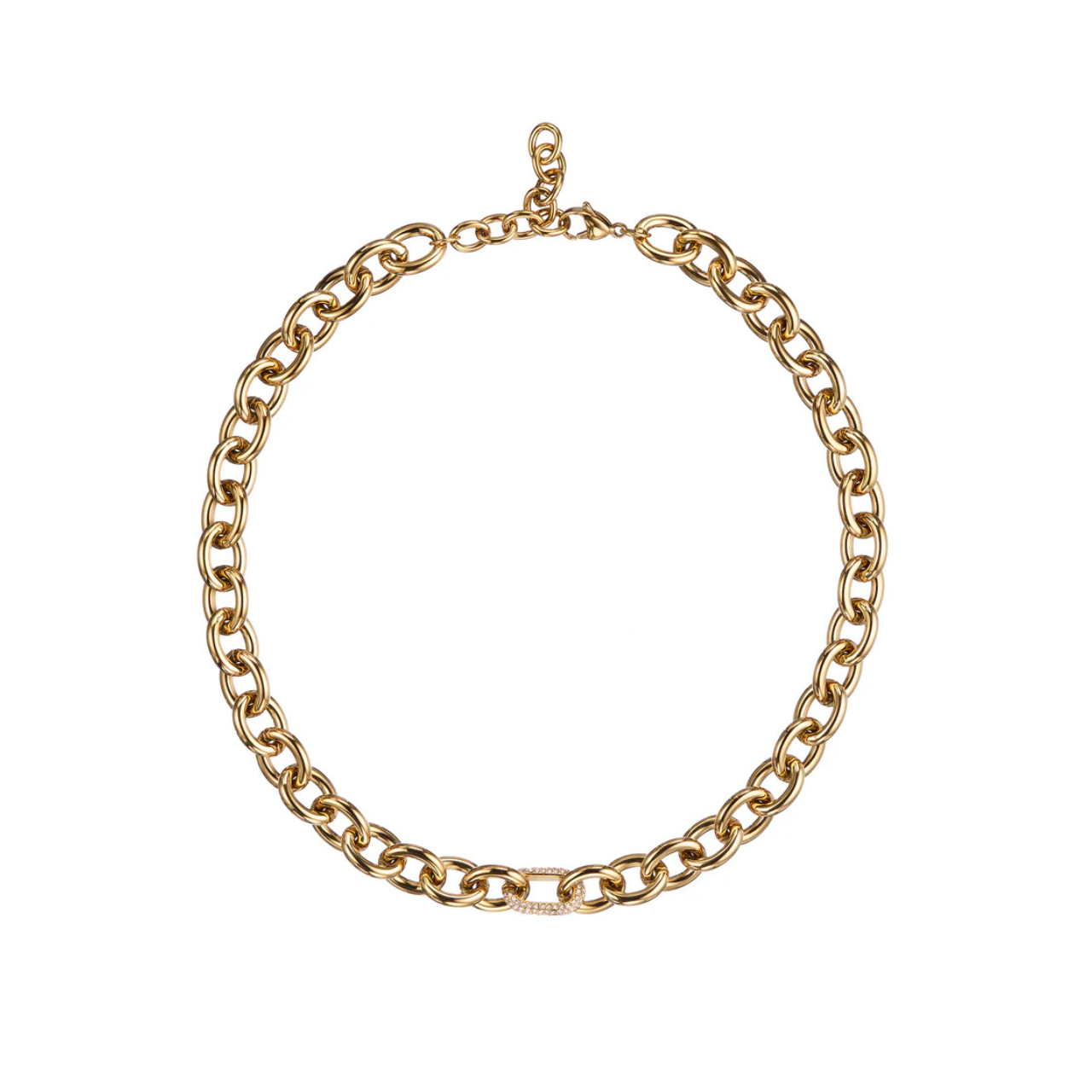 Prism Necklace Gold