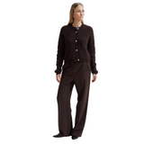 Fique Classic Trousers Chocolate
