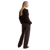 Fique Classic Trousers Chocolate