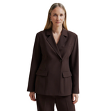 Fique Fitted Blazer Chocolate