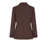 Fique Fitted Blazer Chocolate