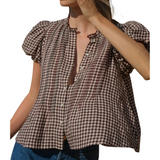 Millie Top Plaid Multi