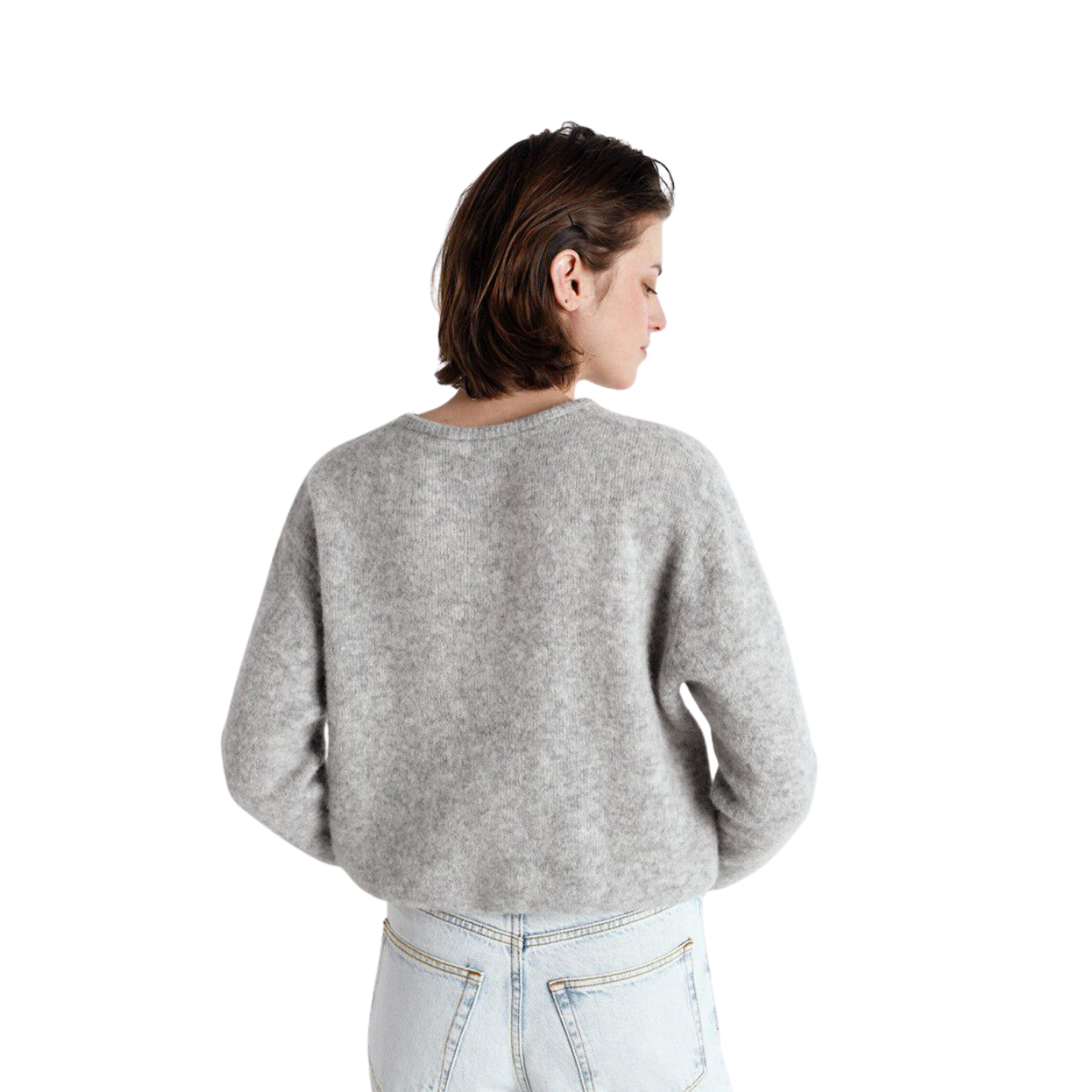 Vitow Cardigan Light Grey