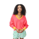Raxon V-Neck Hortensia