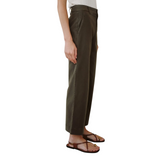 Saige Wide Leg Crop Forest Army