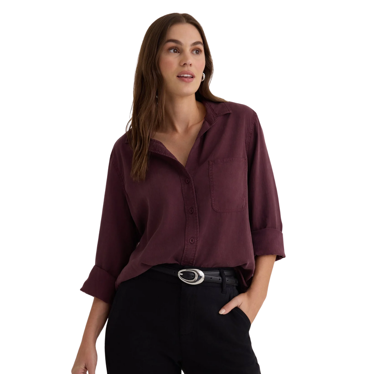 Shirt Tail Button Down Pinot Noir