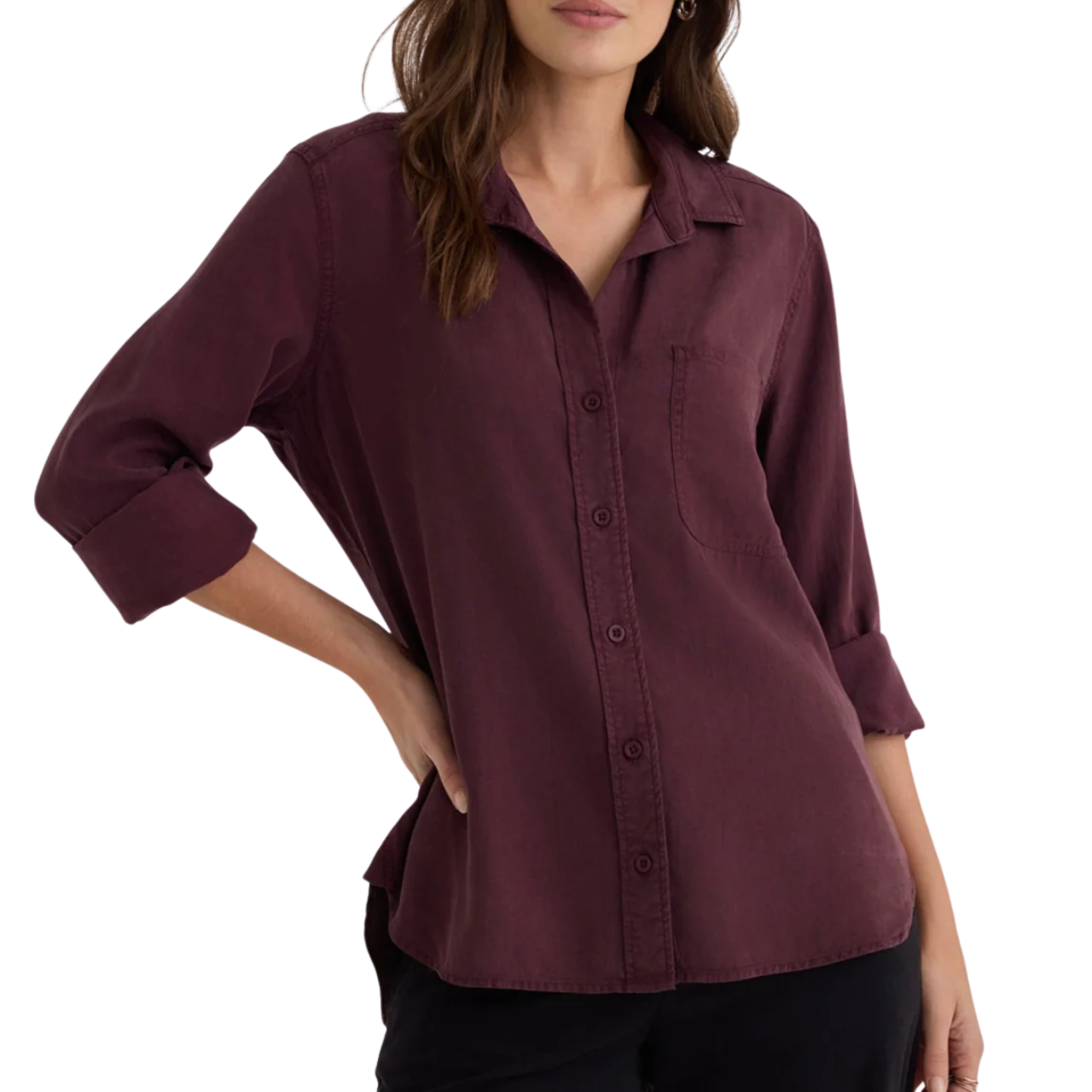 Shirt Tail Button Down Pinot Noir