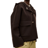 Kove Short Coat Chocolat