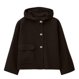 Kove Short Coat Chocolat