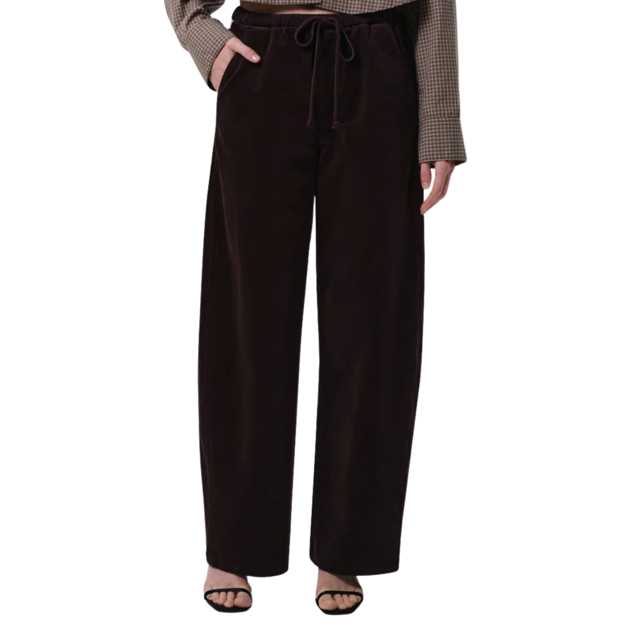 Aurora Pull On Corduroy Dark Brown