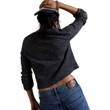 School Girl Cardigan Charcoal