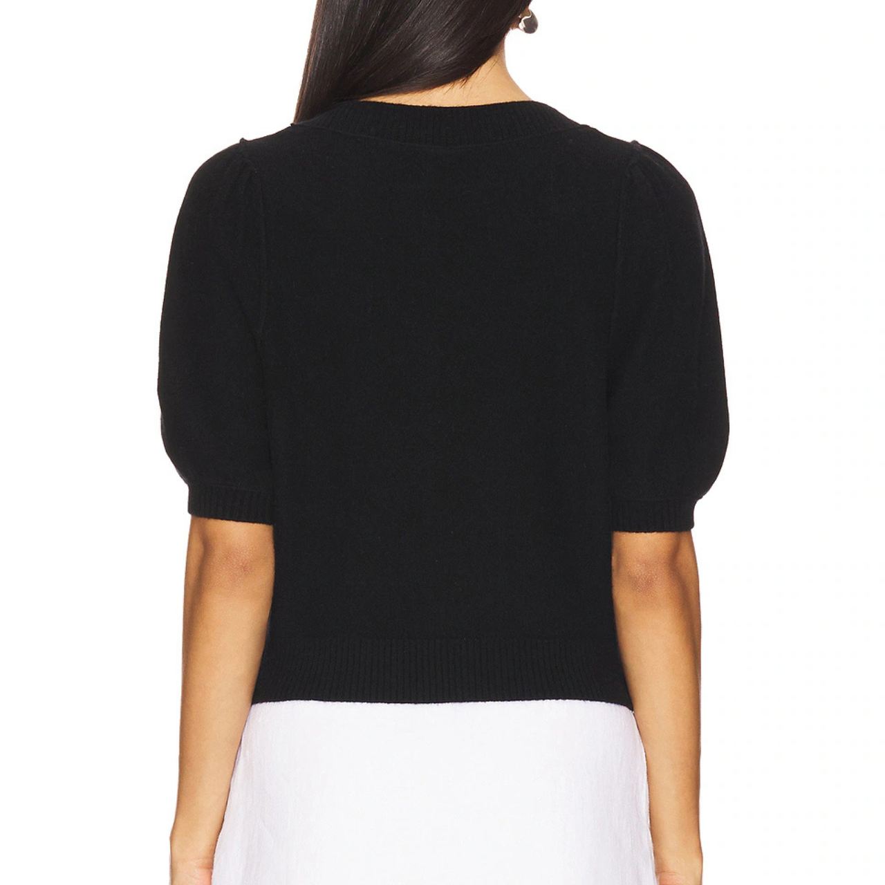 Isla Cardigan Velvet Black