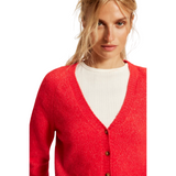 School Girl Cardigan Cherry Pop