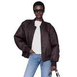 Leon Bomber Deep Brown