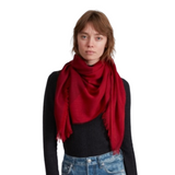 Geo Dagger Scarf Ruby