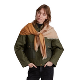 Geo Dagger Scarf Dijon