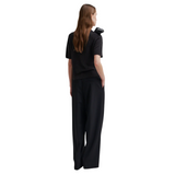 Leara Knit O Neck Black