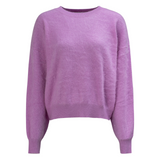 Brushed Mira Crew Purple