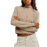 School Girl Cardigan Feather grey