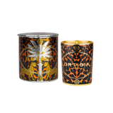 Ambra Nera Decorated Candle Small