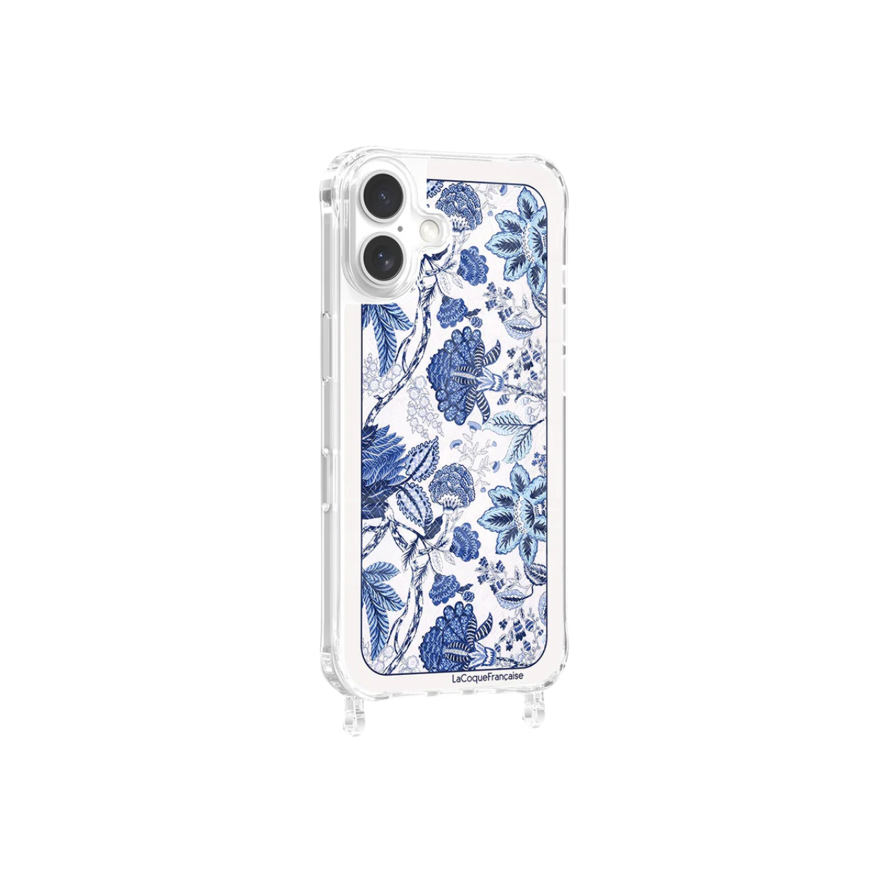 Rings Case Blue Flowers IP 16