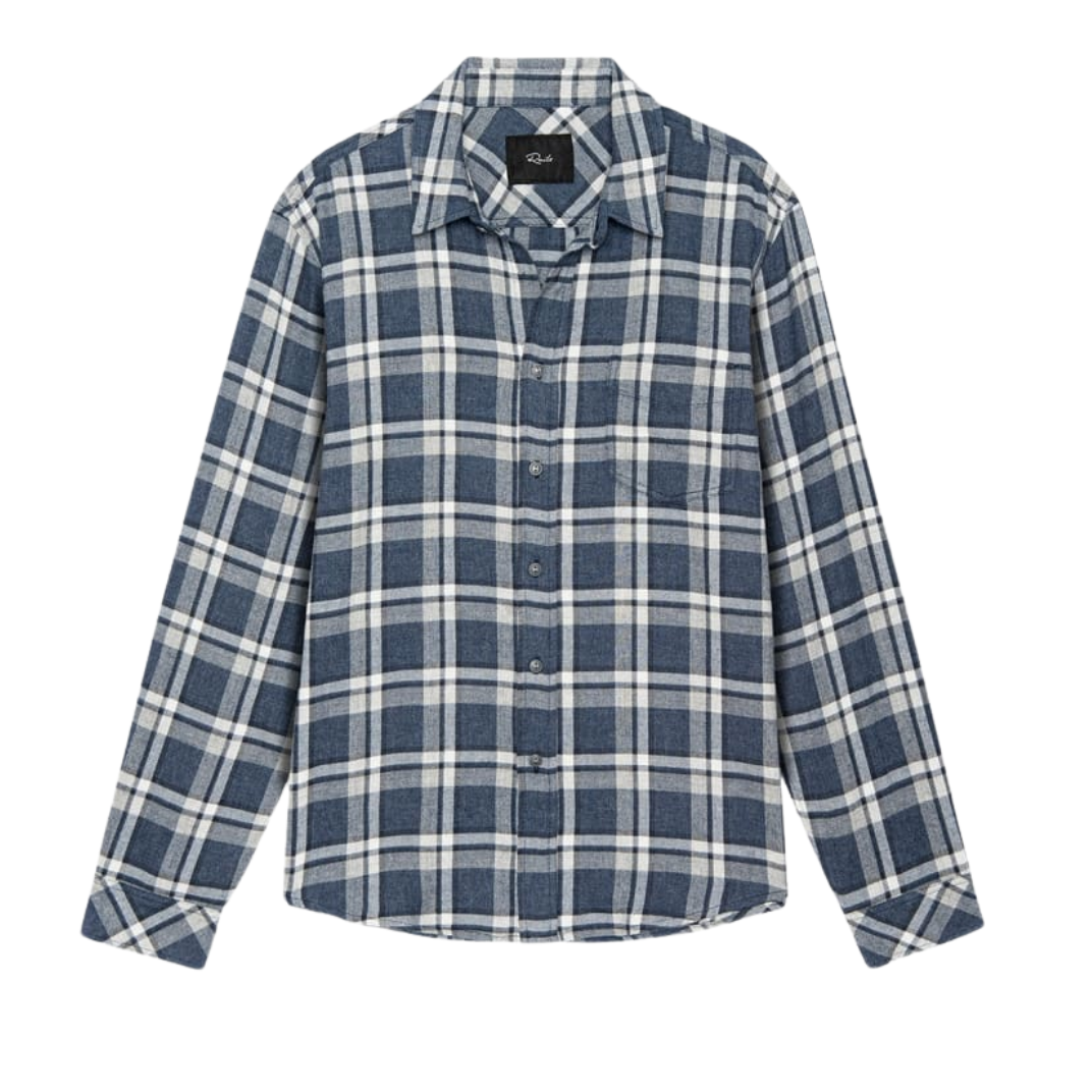 Lennox Men's Shirt - Nocturne Shimmer