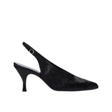Carla Pony Hair Pumps Black