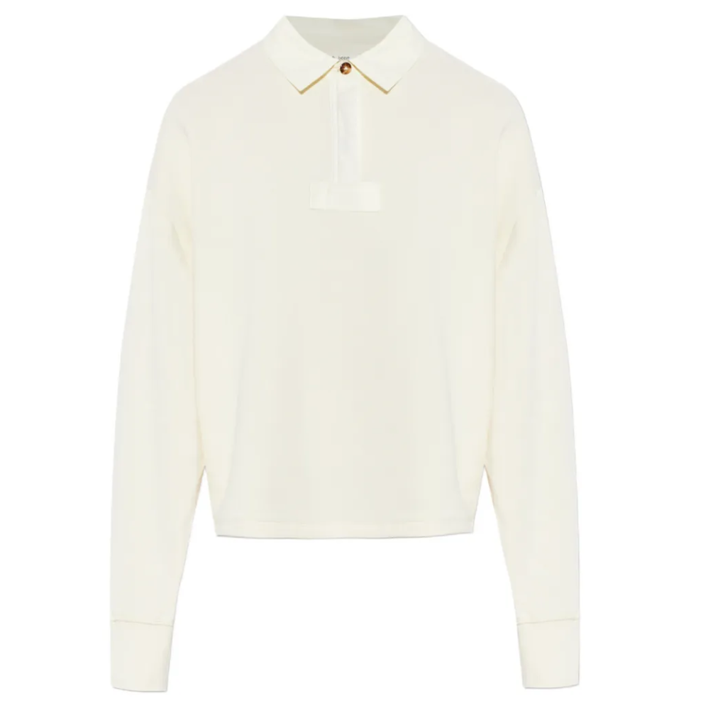 Vintage Terry Polo Sweatshirt Sand