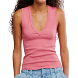 Neria Vintage Rosey Tank Top