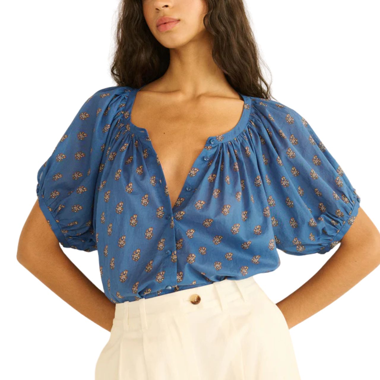June Top Eartha Paisley