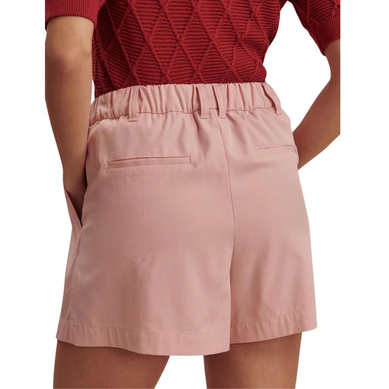 Tansy Woven Short Rose
