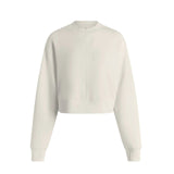 Tasmin Cropped Sweatshirt White