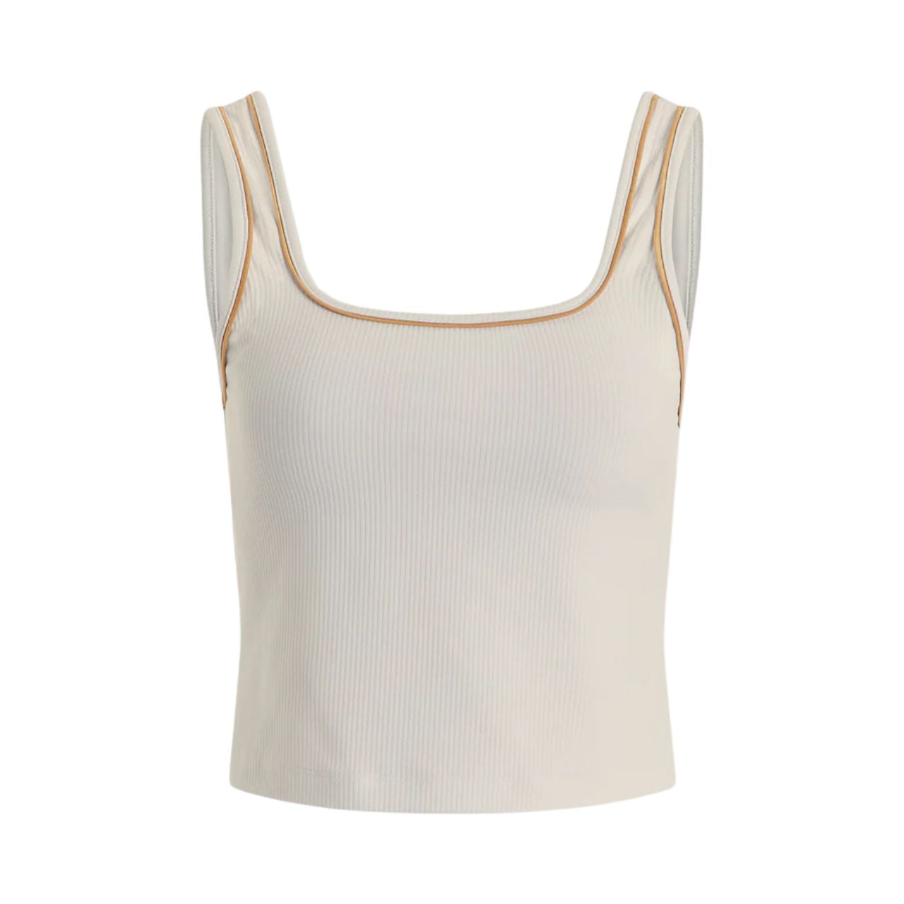 Barney Piped White/Apple Tank Top