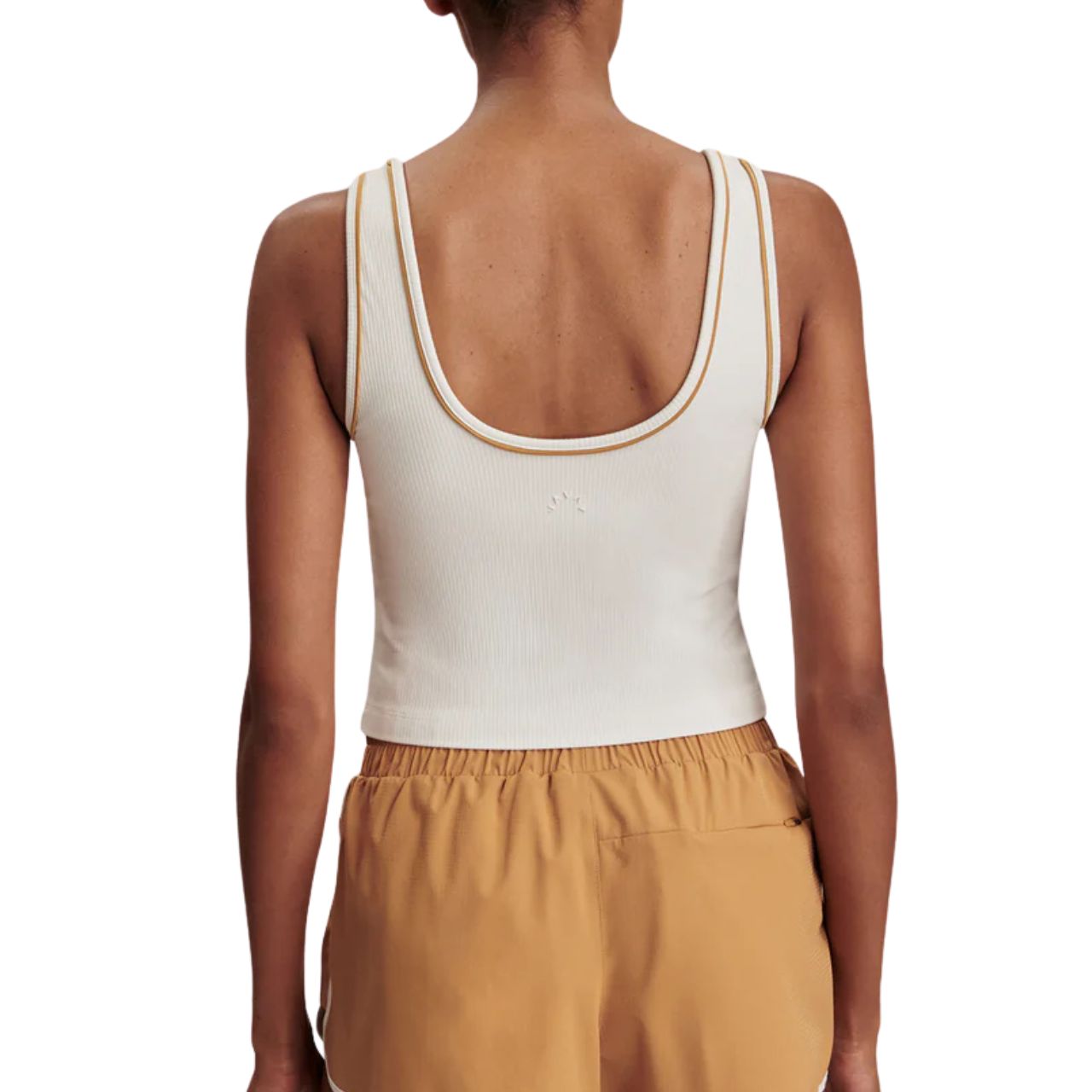 Barney Piped White/Apple Tank Top