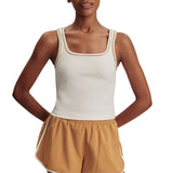 Barney Piped White/Apple Tank Top